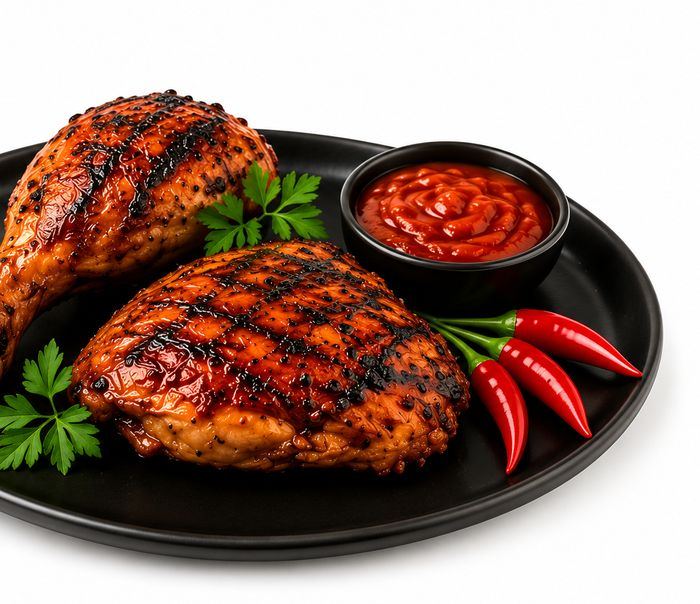 Braai marinade grilled peri peri chicken